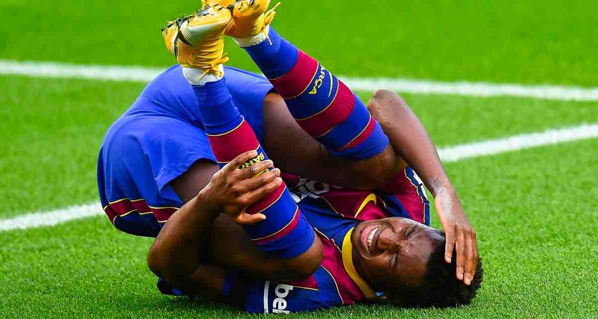 La blessure de Fati gâche la victoire au Barca