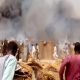 Nigeria : Le feu dans un camp de réfugiés provoque le déplacement des milliers d'habitants