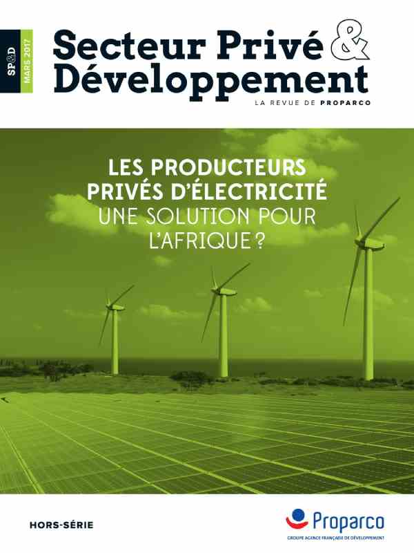 Financement en monnaie locale pour les solutions énergétiques hors réseau en Afrique limitée