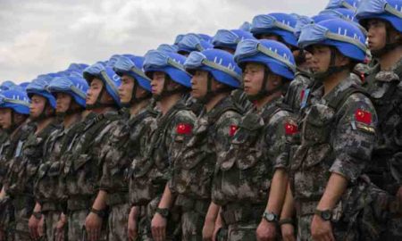 La Chine envoie 350 soldats de la paix au Soudan du Sud
