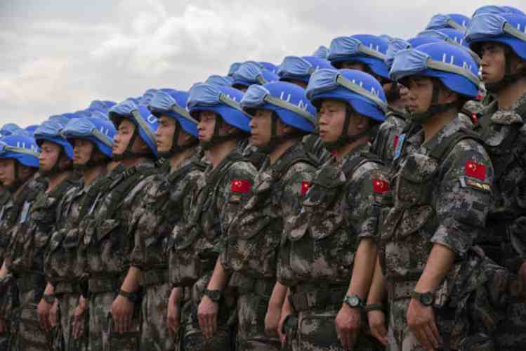 La Chine envoie 350 soldats de la paix au Soudan du Sud