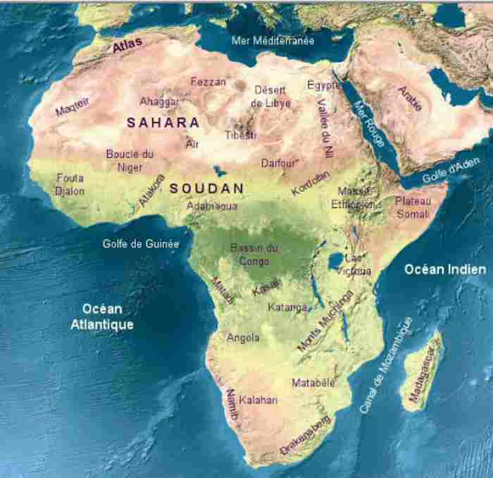 Découvertes géographiques européennes de l'Afrique et ses influences contemporaines