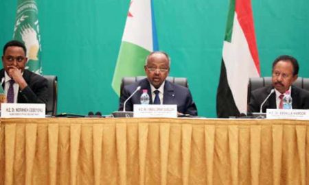 Au début du sommet de l'IGAD à Djibouti...il a été annoncé que la page du différend entre la Somalie et le Kenya serait tournée