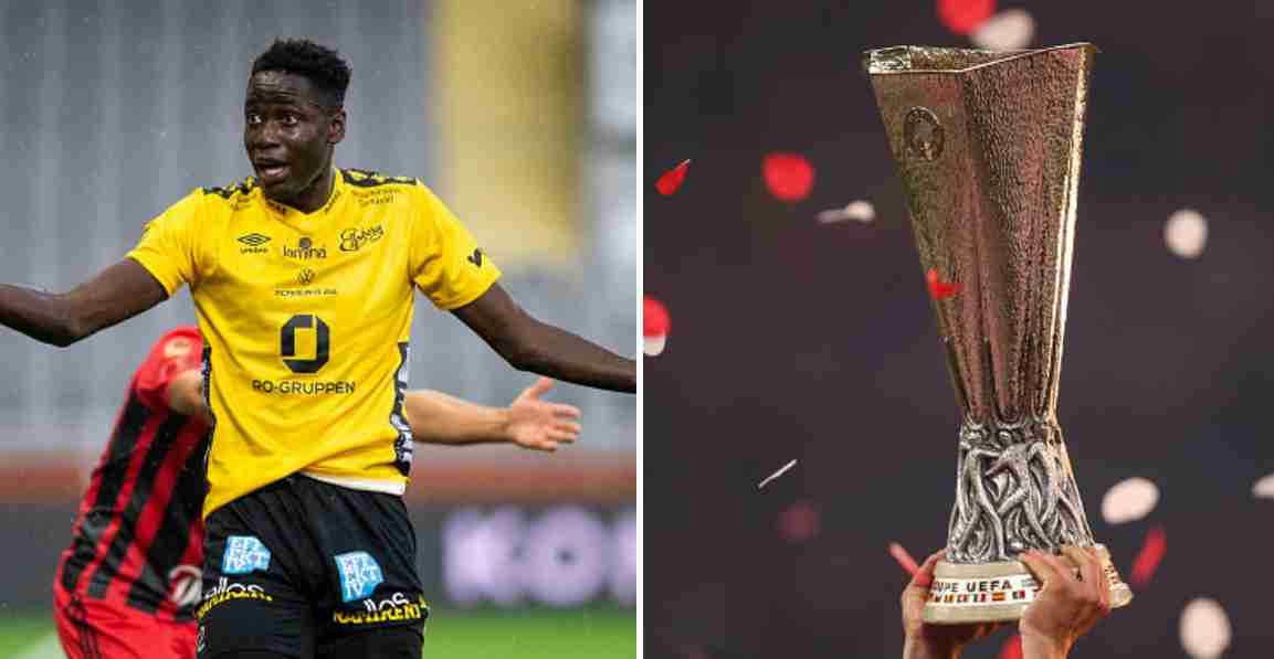 Joseph Okumu exprime sa joie après que l'IF Elfsborg se qualifie pour la Ligue Europa