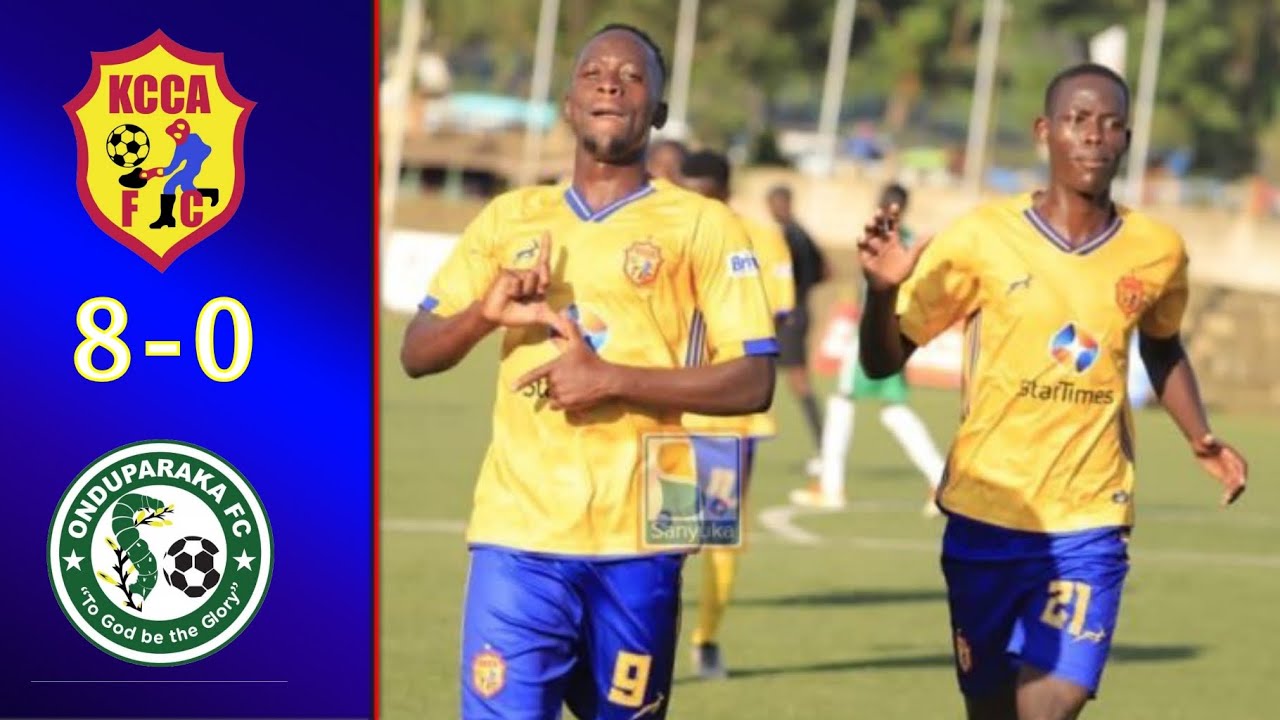 KCCA a écrasé Onduparaka FC avec 8 buts à 0