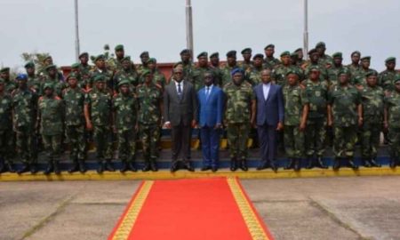 Les forces armées de la République démocratique du Congo renouvellent leur allégeance au Président