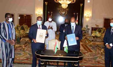 Trois accords de coopération signés entre le Burkina Faso et Djibouti
