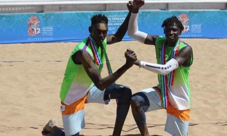 Le duo gambien Jawo et Jarra de retour sur le sable à la recherche d'un billet olympique