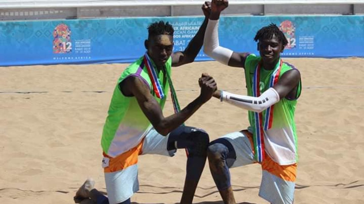 Le duo gambien Jawo et Jarra de retour sur le sable à la recherche d'un billet olympique