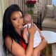 Pearl Modiadie célèbre le jalon cool de son fils