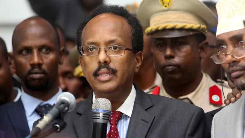 Représentant des candidats à la présidentielle: Farmajo, dont le mandat est expiré et ne suit pas les principes constitutionnels