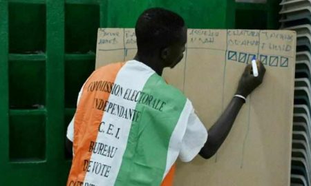Le parti au pouvoir annonce sa victoire aux élections législatives en Côte d'Ivoire