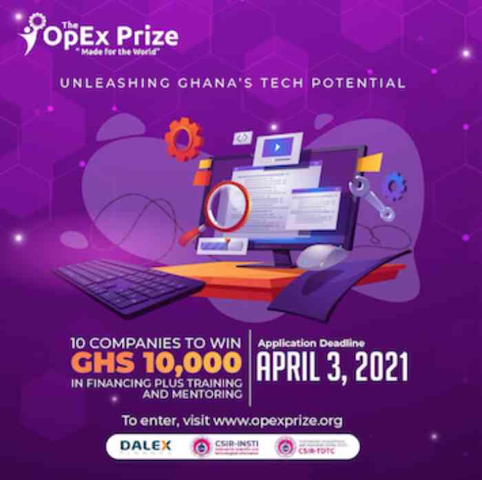 OpEx lance un concours pour les entrepreneurs technologiques au Ghana