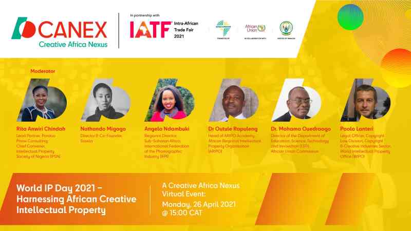 Creative Africa Nexus présente un événement numérique: Journée mondiale de la propriété intellectuelle 2021
