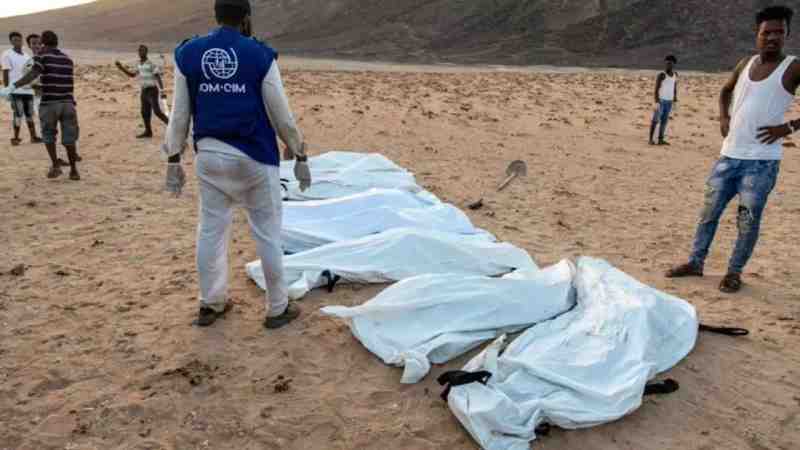 Quarante-deux migrants ont péri alors que leur bateau échouait au large de Djibouti