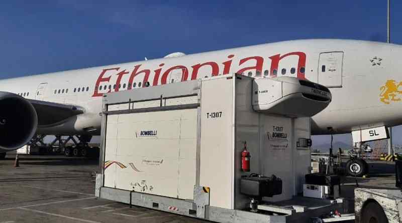 Ethiopian Airlines transporte le vaccin à São Paulo, Brésil