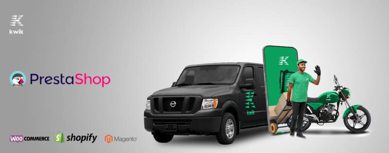 La start-up nigériane de livraison du dernier kilomètre Kwik Delivery publie le plugin Prestashop