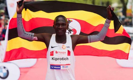 Participation de l’ougandais Kiprotich au marathon de la mission NN