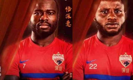 Les footballeurs ghanéens Wakaso et Acheampong signent pour le Shenzhen FC chinois