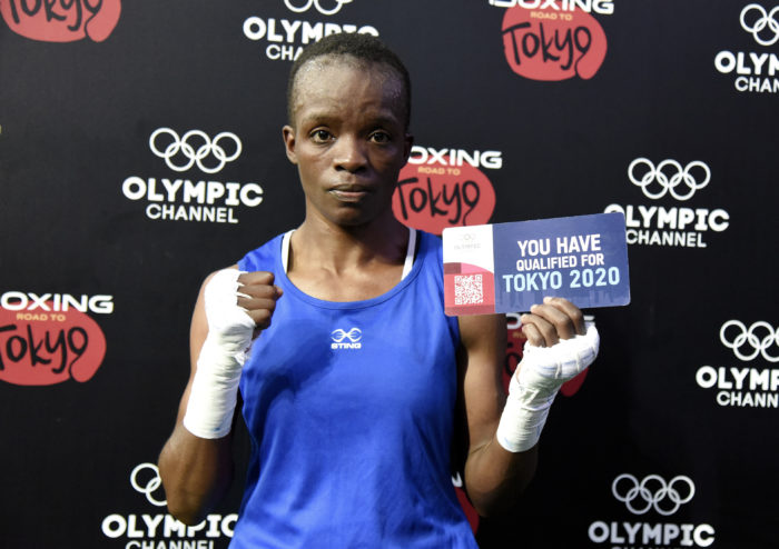 Catherine Nanziri, la seule boxeuse ougandaise optimiste alors que les Jeux de Tokyo se rapprochent