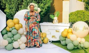 À l'intérieur de la baby shower de Relebogile Mabotja