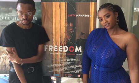 Jafta Mamabolo célèbre le succès de son film