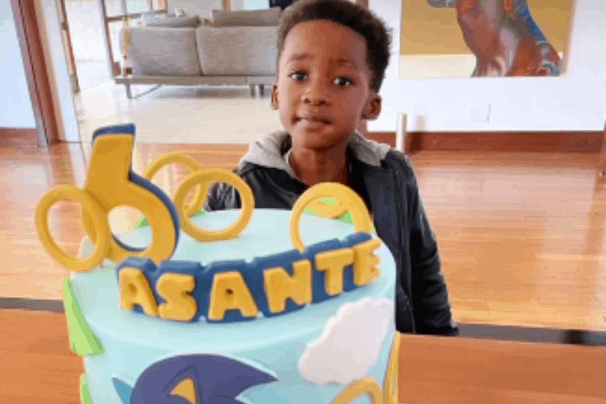 Enhle Mbali et Black Coffee célèbrent le 6éme anniversaire de leur fils