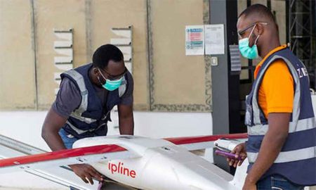 Des drones pour livrer des vaccins COVID-19 au Ghana