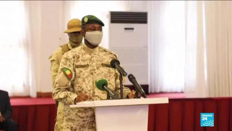 La nomination du colonel Asimi Guetta comme président par intérim du Mali