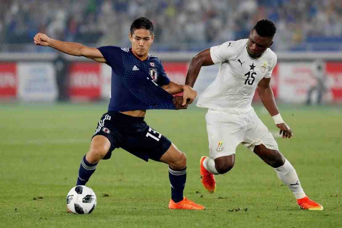 Le Ghana U23 subit sa deuxième défaite face au Japon en match amical international