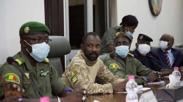 Mali : rassemblement de l'opposition M5 à Bamako en soutien au colonel Assimi Goita