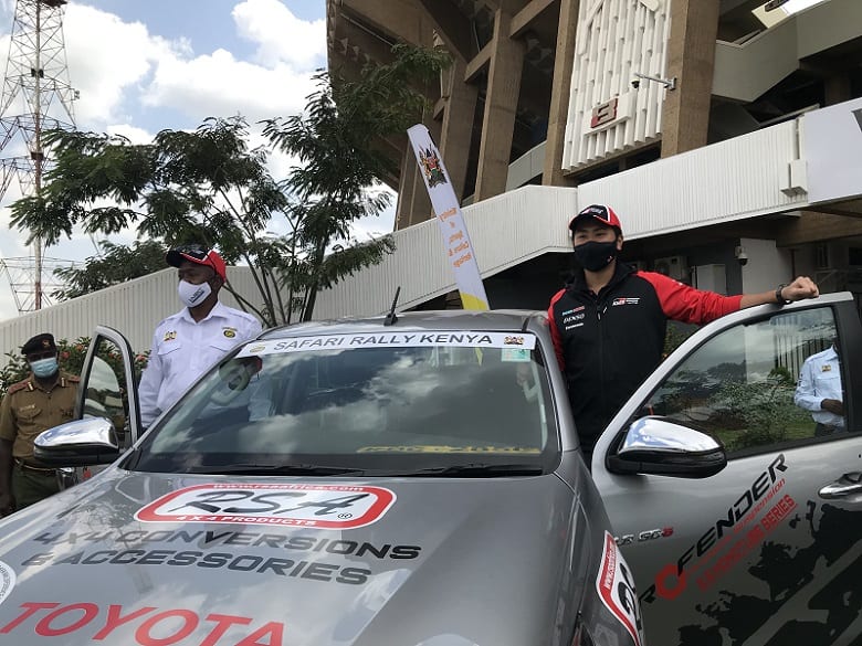 Toyota Kenya dévoile des voitures double et triple zéro pour le WRC Safari Rally