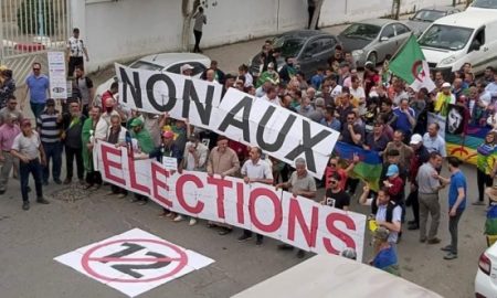 Militants algériens: les élections législatives sont invalides et illégitimes