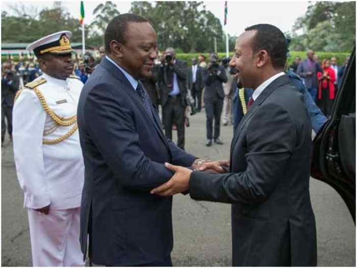 Le président kenyan arrive en Éthiopie pour une visite officielle