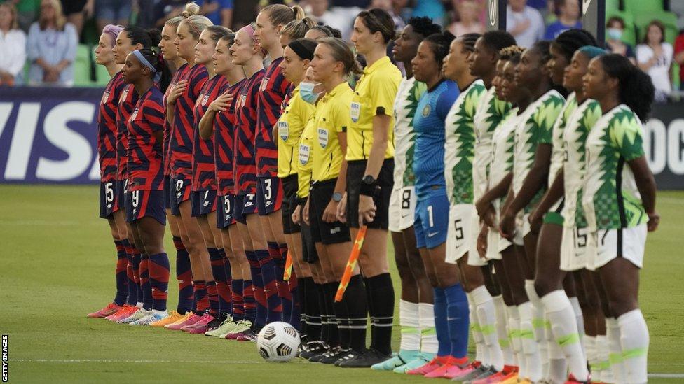 US Women Soccer prolonge sa séquence d'invincibilité à 42 matches contre le Nigeria