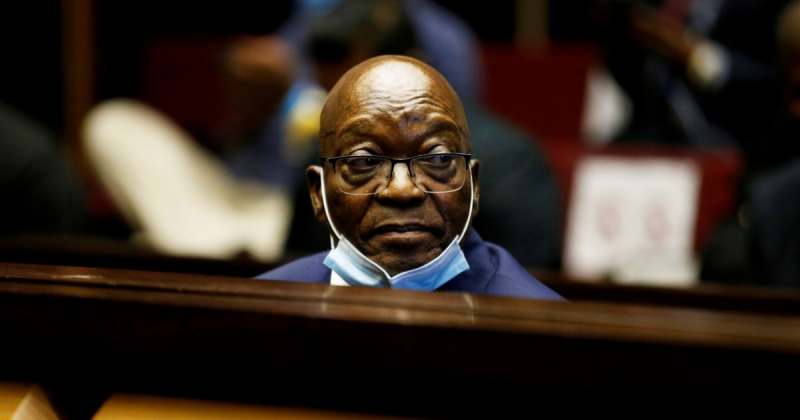 Jacob Zuma se rend pour qu'il purge une peine de prison