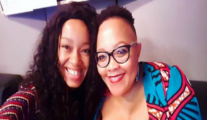 Kgomotso Moeketsi felicite sa fille Dineo Langa pour son anniversaire