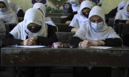 L'école des filles s'est complètement échappée d'Afghanistan…Vers un pays africain