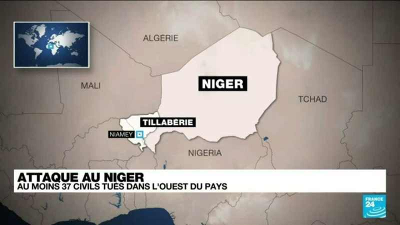 Niger : au moins 37 personnes tuées dans une attaque près de la frontière avec le Mali