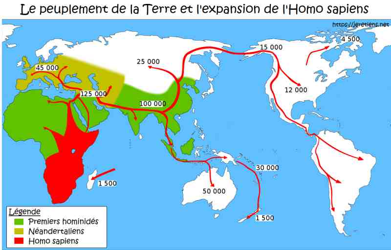 Quand les premiers humains ont-ils migré d'Afrique vers la péninsule arabique ?