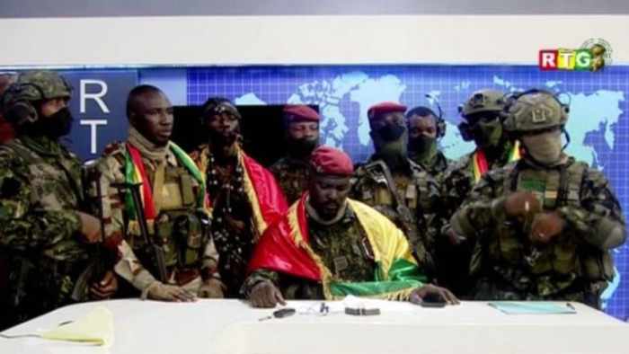 Domboya…Chef du coup d'État guinéen formé par la France et spécialisé en Israël