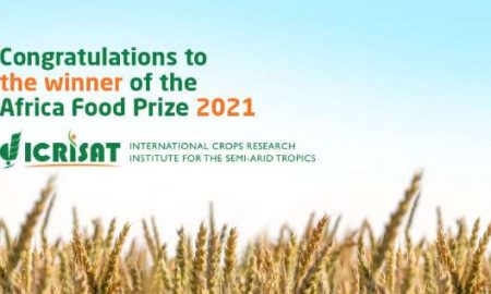 L'ICRISAT reçoit le Prix Africain de l'Alimentation 2021