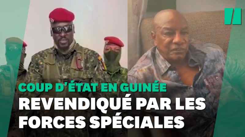 Les putschistes en Guinée annoncent l'arrestation du président et la dissolution des institutions de l'Etat
