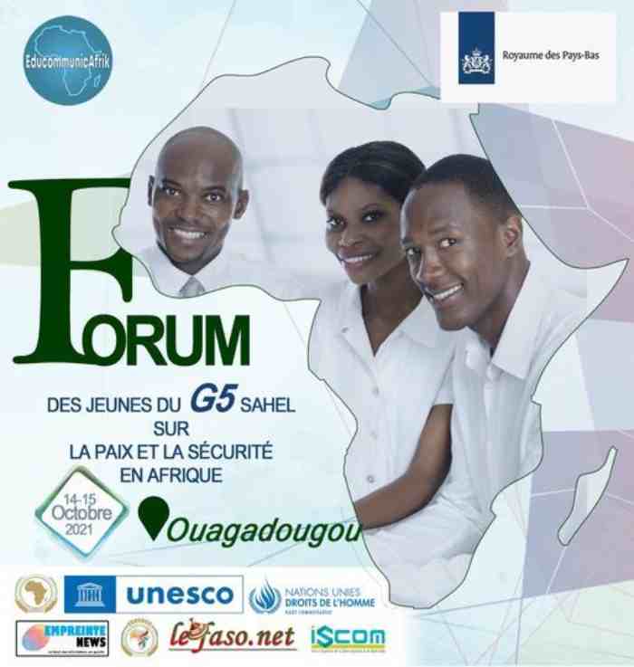 Forum des jeunes à Ouagadougou sur la paix et la sécurité en Afrique