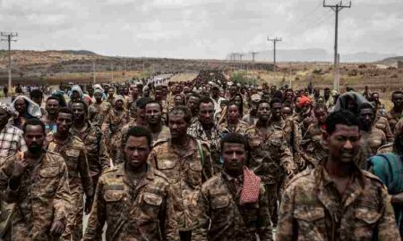 Les rebelles éthiopiens publient une vidéo de milliers de prisonniers des forces gouvernementales