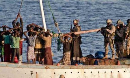 Le Danemark libère des pirates en mer au large des côtes africaines