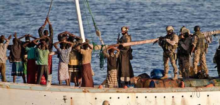 Le Danemark libère des pirates en mer au large des côtes africaines