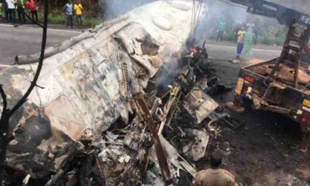 Ghana… 10 morts après qu'un camion de matériaux explosifs est entré en collision avec une moto