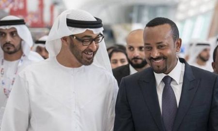 Bin Zayed et Abiy Ahmed discutent des questions régionales et le renforcement de la coopération