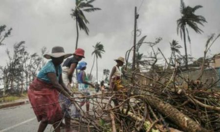 Batserai a laissé une traînée de destruction à Mannjari, Madagascar